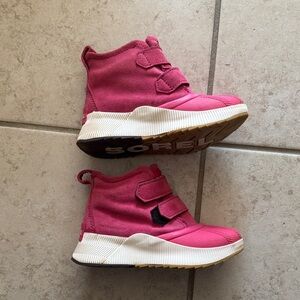 Sorel Kids Fuchsia Waterproof Boots